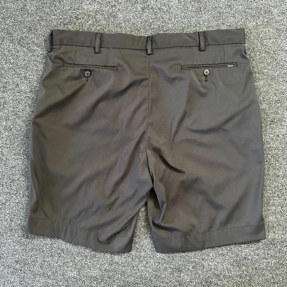 Polo Ralph Lauren Performance Shorts Mens 38 Black‎ Chino Preppy Golf Stretch